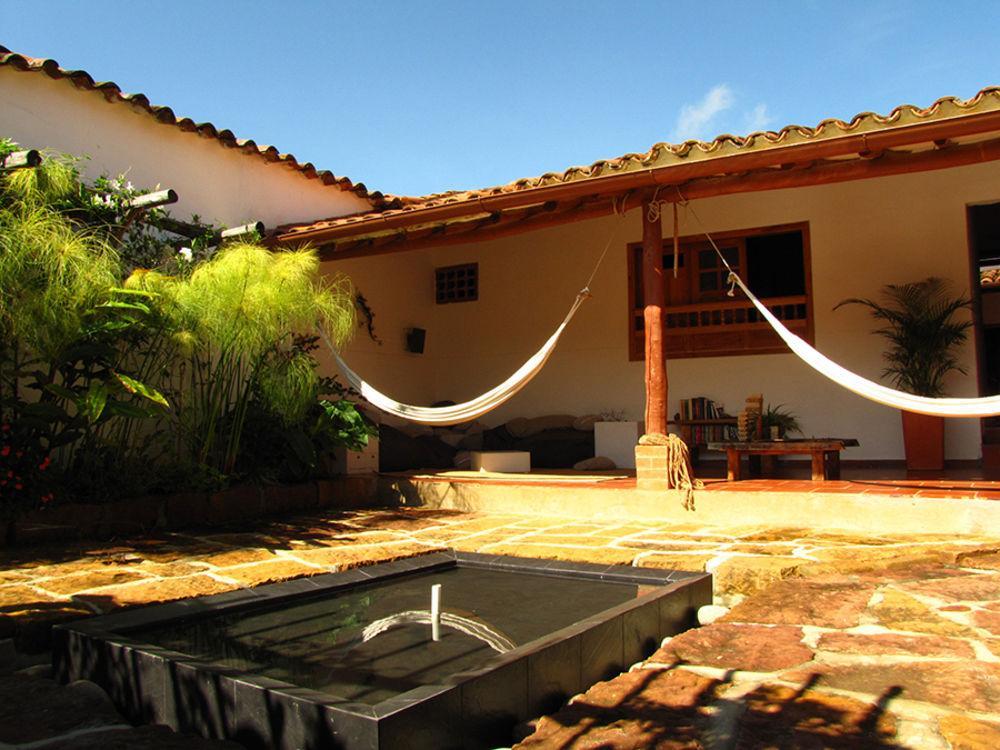 La Casa De Hercilia Boutique Barichara Buitenkant foto