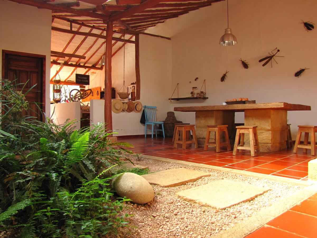 La Casa De Hercilia Boutique Barichara Buitenkant foto